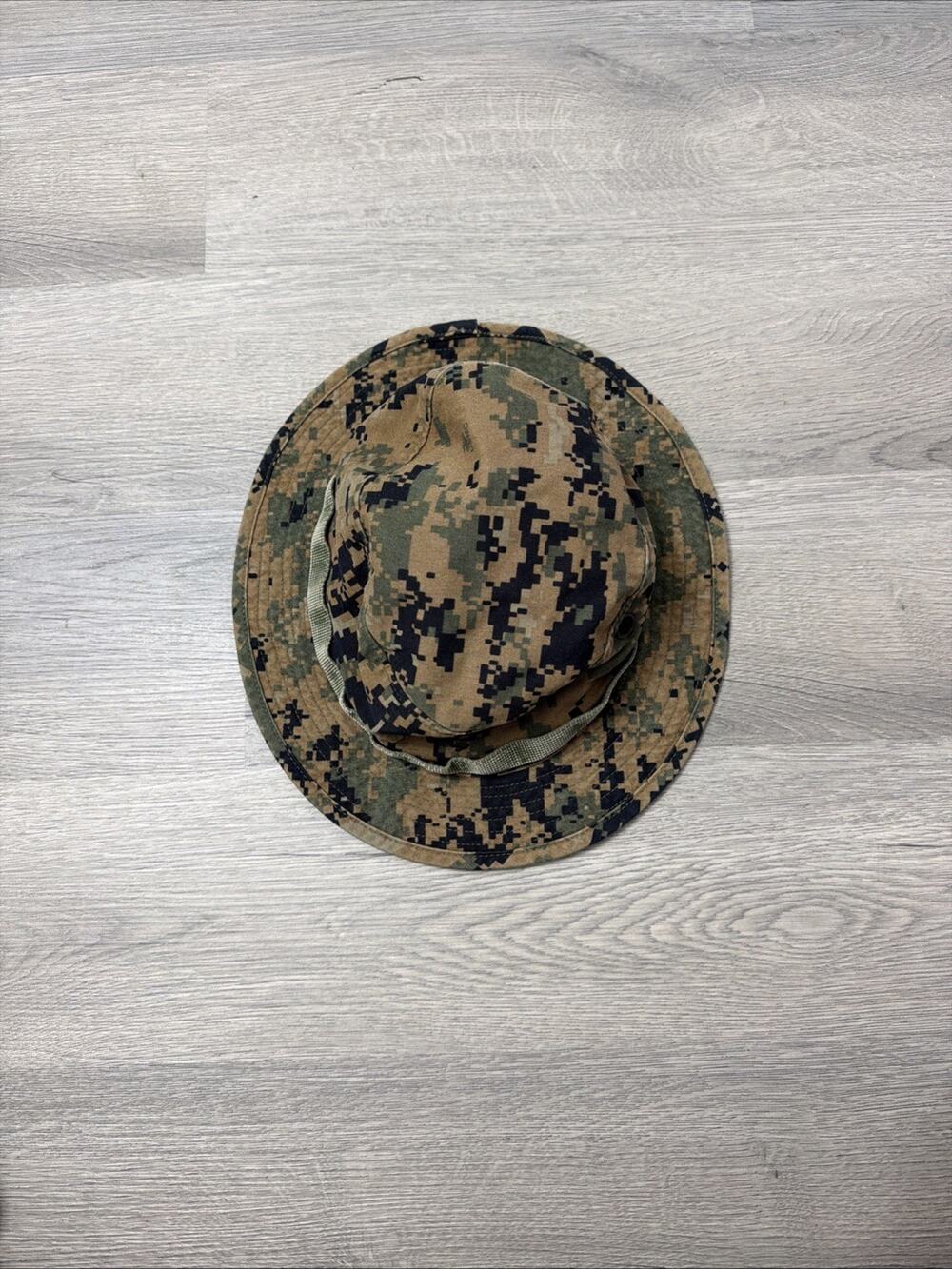 USMC Cover Field Combat Boonie Cover Woodland MARPAT Medium EGA Sunhat